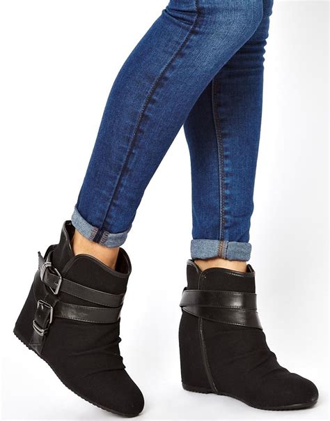 buy aldo wedge boots